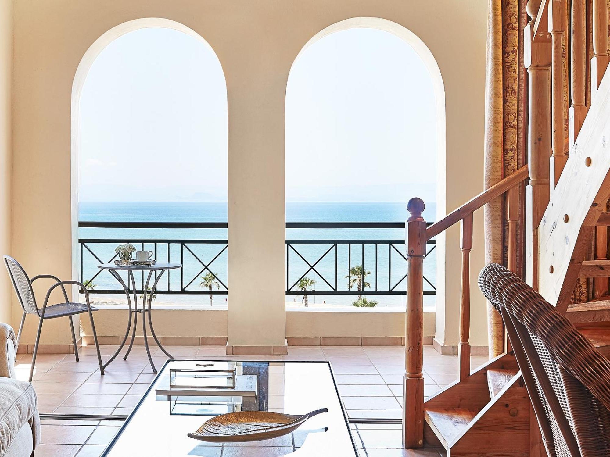 Grecotel Luxme Oasis At Riviera Olympia & Aqua Park Loutra Kyllinis Exterior photo