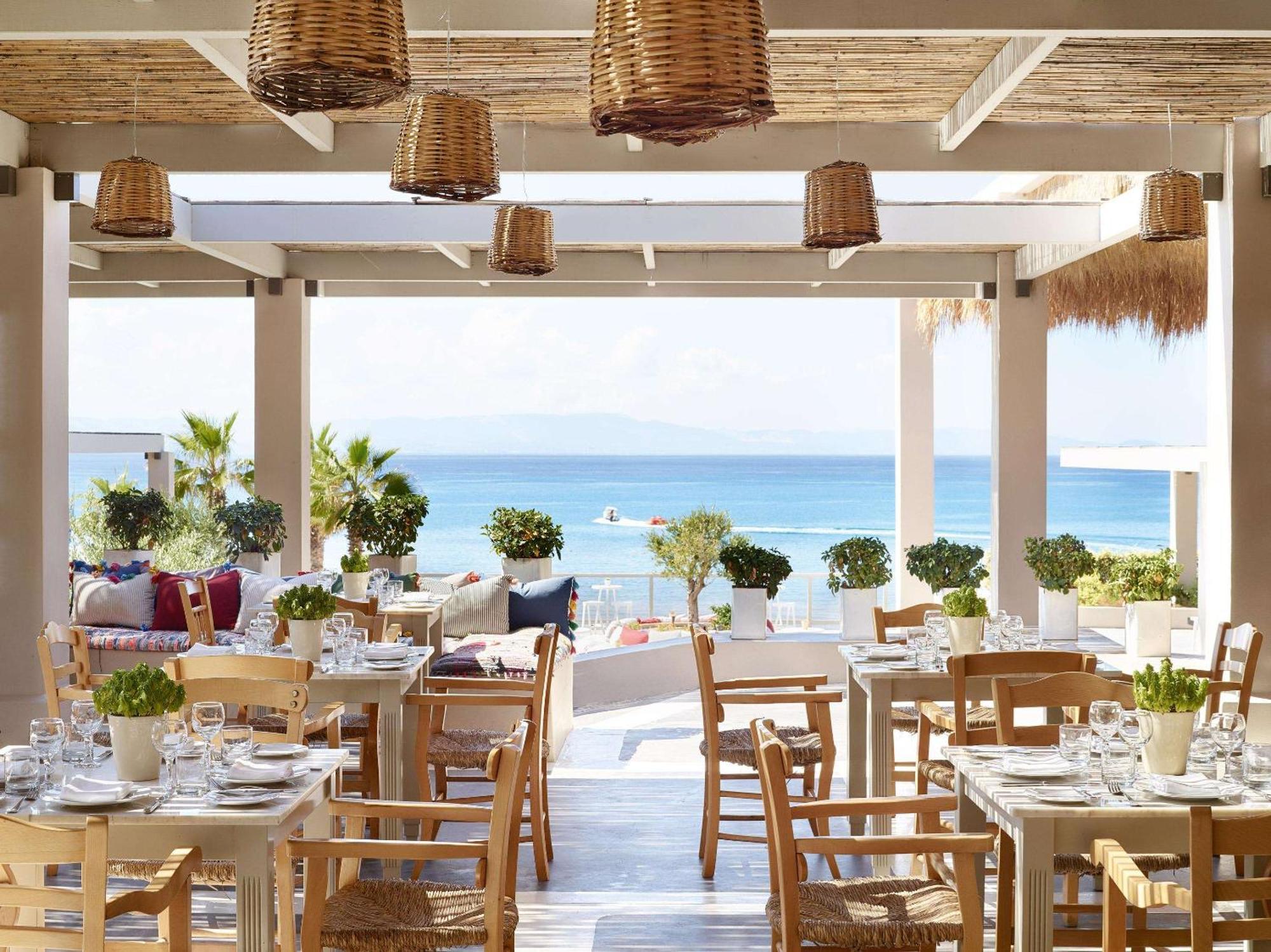 Grecotel Luxme Oasis At Riviera Olympia & Aqua Park Loutra Kyllinis Exterior photo