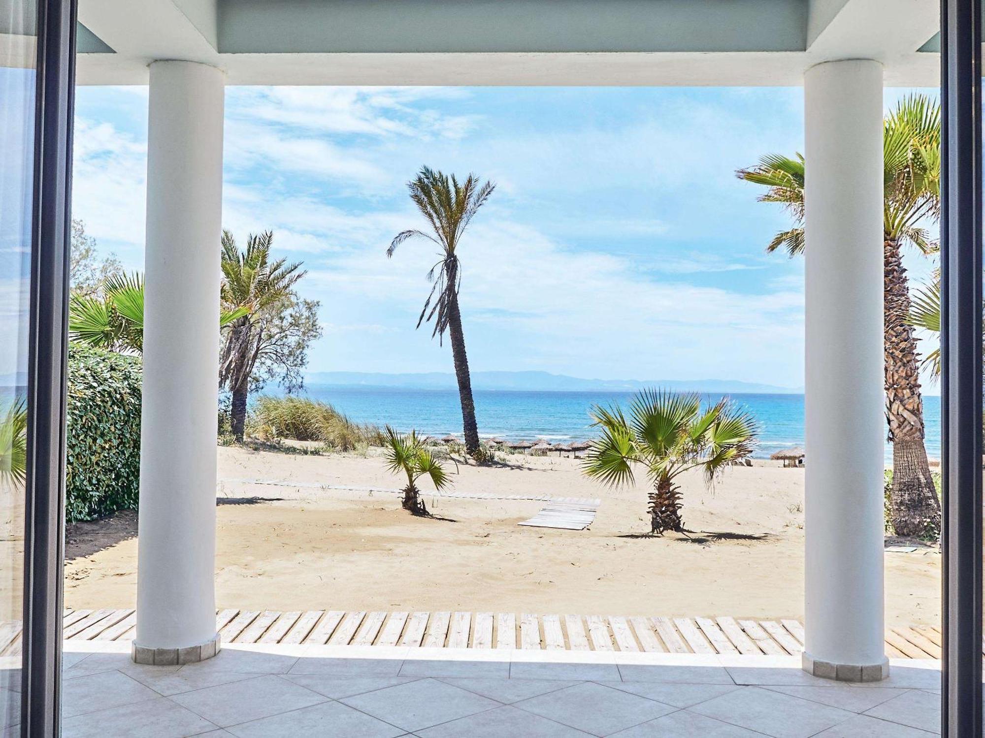 Grecotel Luxme Oasis At Riviera Olympia & Aqua Park Loutra Kyllinis Exterior photo