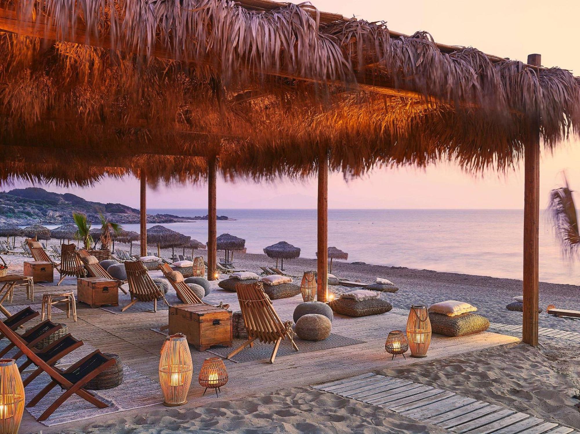 Grecotel Luxme Oasis At Riviera Olympia & Aqua Park Loutra Kyllinis Exterior photo